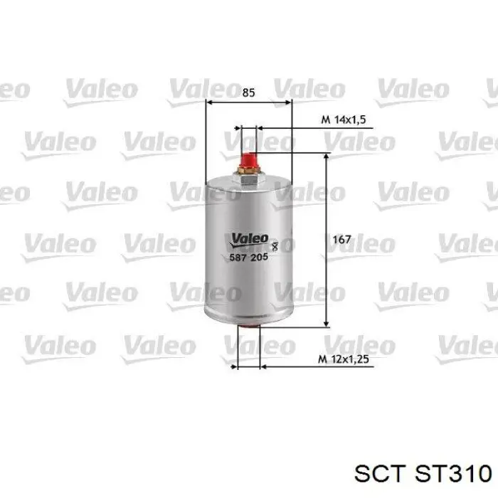 ST310 SCT фільтр паливний