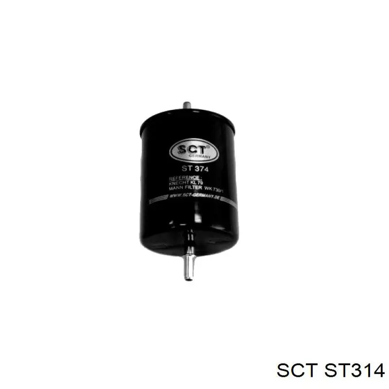 ST314 SCT Топливный фильтр (80 мм)