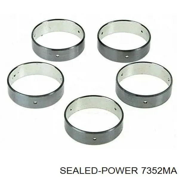 7352MA Sealed Power вкладиші колінвала, корінні, комплект, стандарт (std)