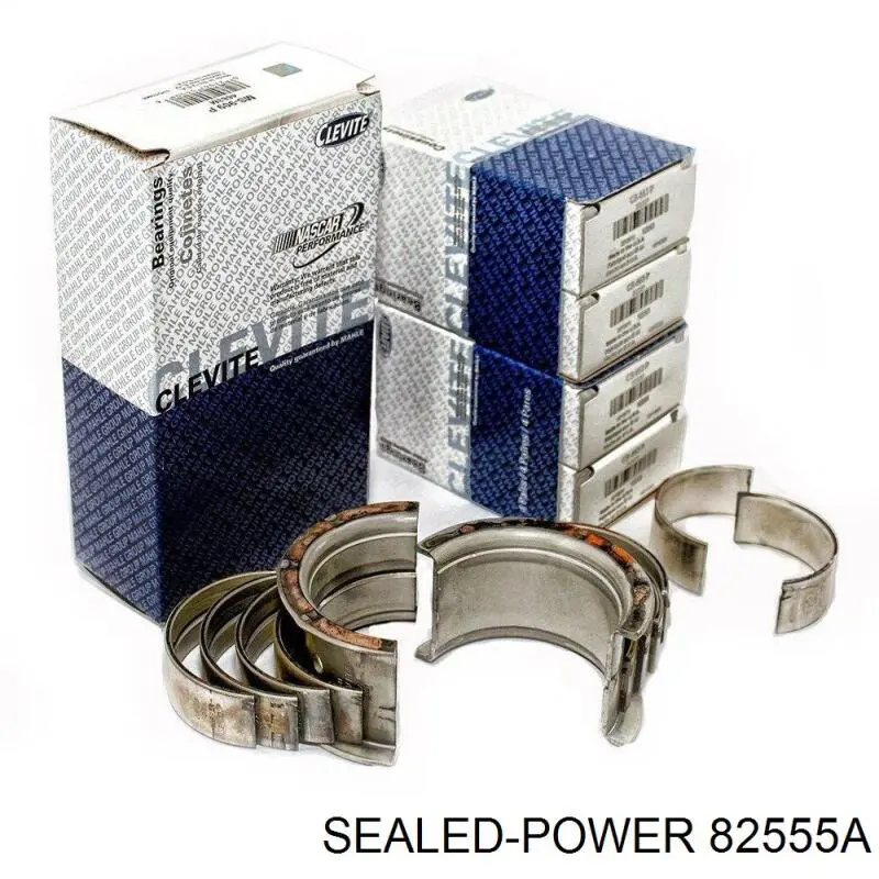 82555A Sealed Power вкладиші колінвала, шатунні, комплект, стандарт (std)