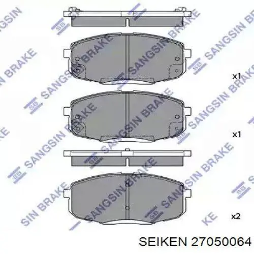 73265 ABS Ремкомплект заднього гальмівного супорта