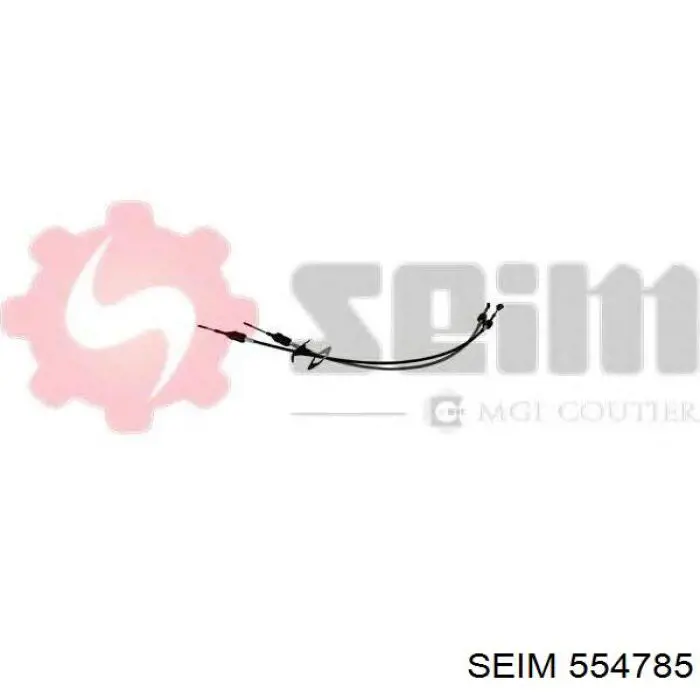Трос перемикання передач, здвоєний Seim 554785 ціна, від 61.91 USD