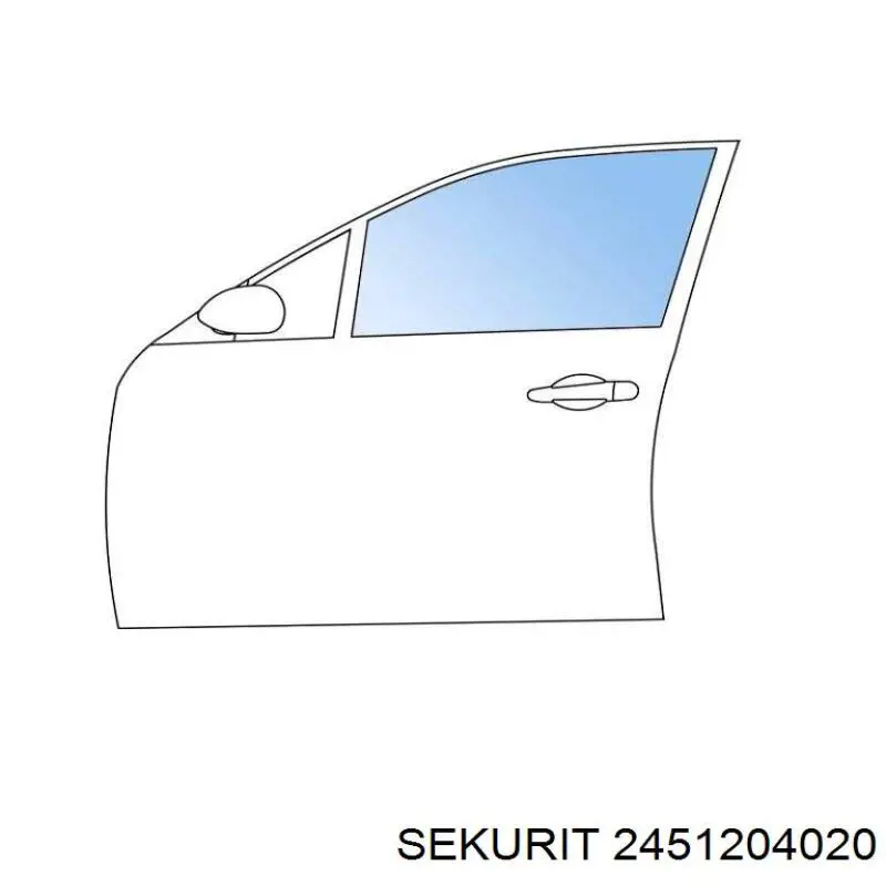 Скло передніх дверей, лівих XYG GS2801D311 ціна, від 17.10 USD