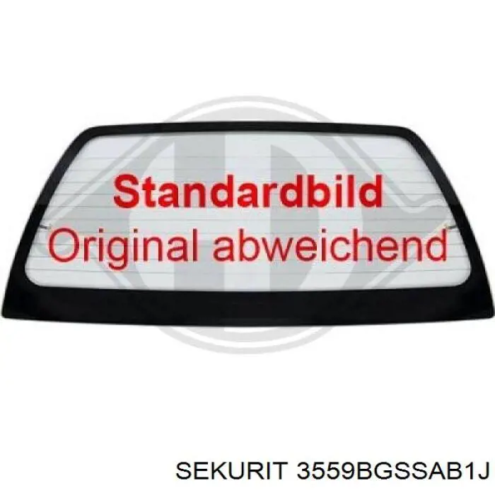 Скло автомобільне заднє Ford 1323541 ціна, від 87.47 USD