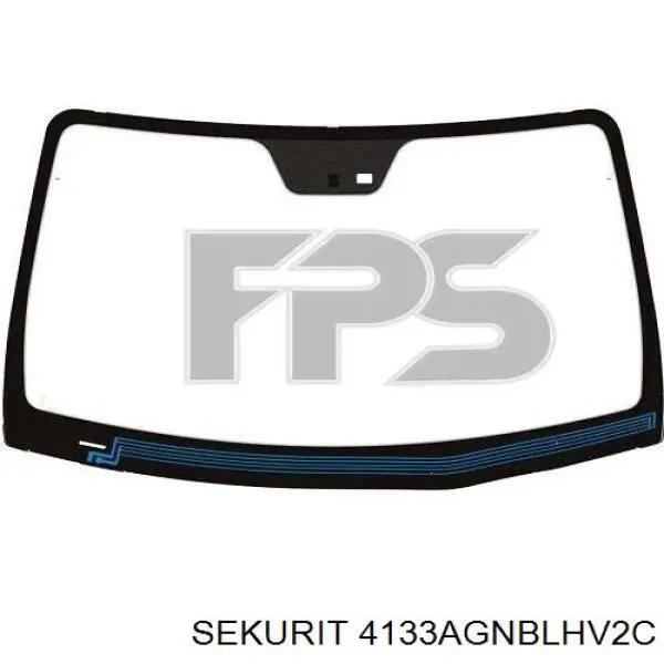 Скло лобове 861102B605 Hyundai/Kia