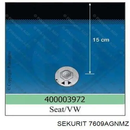 6K0845091AL VAG Автомобільне скло