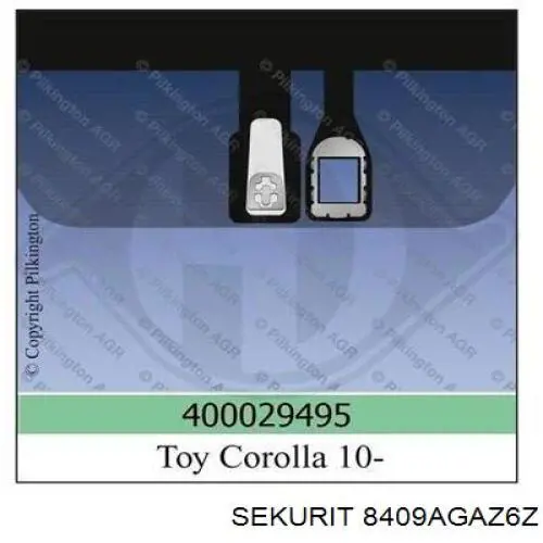 Купити Лобове скло Toyota Corolla  E18