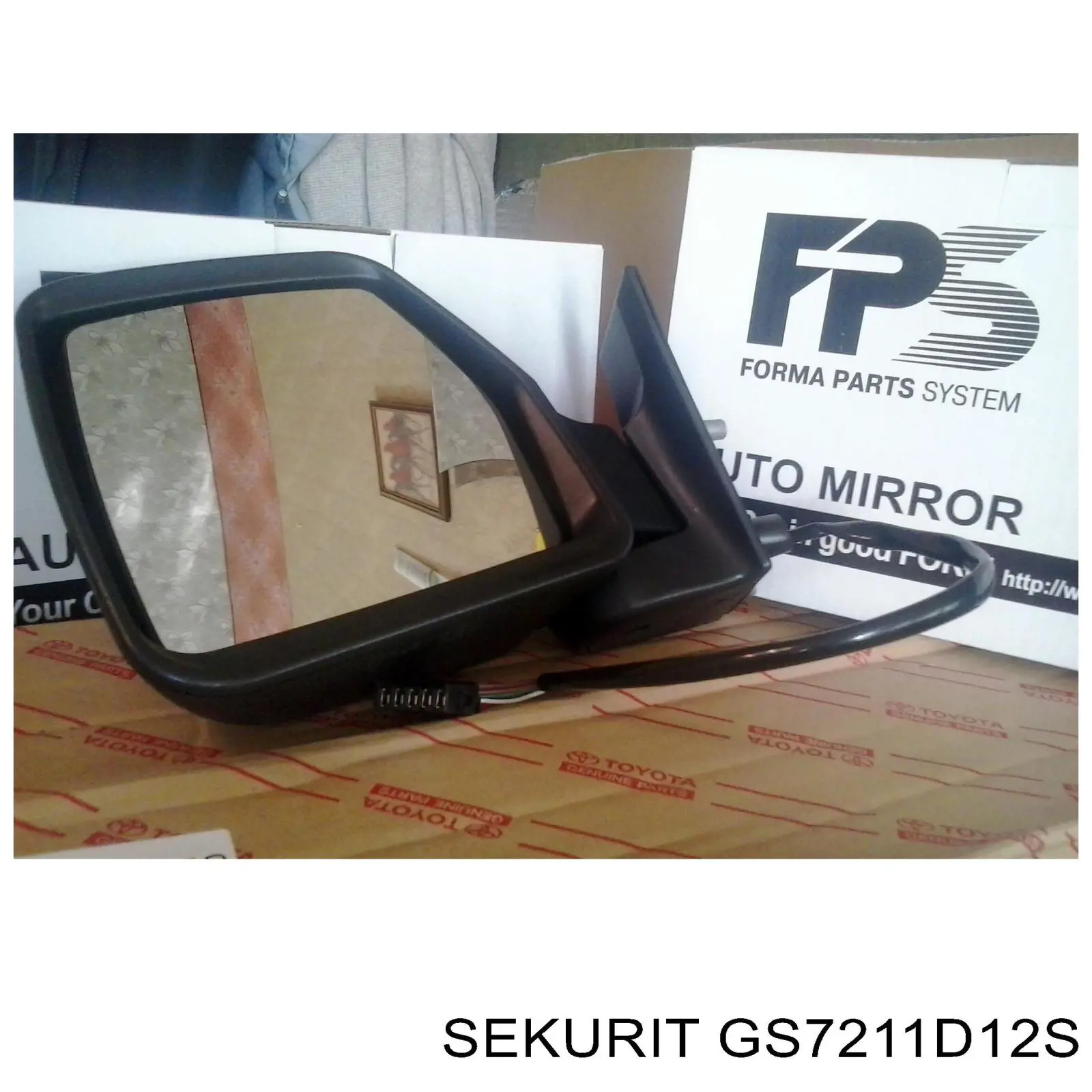 GS7211D12S Sekurit Автомобільне скло