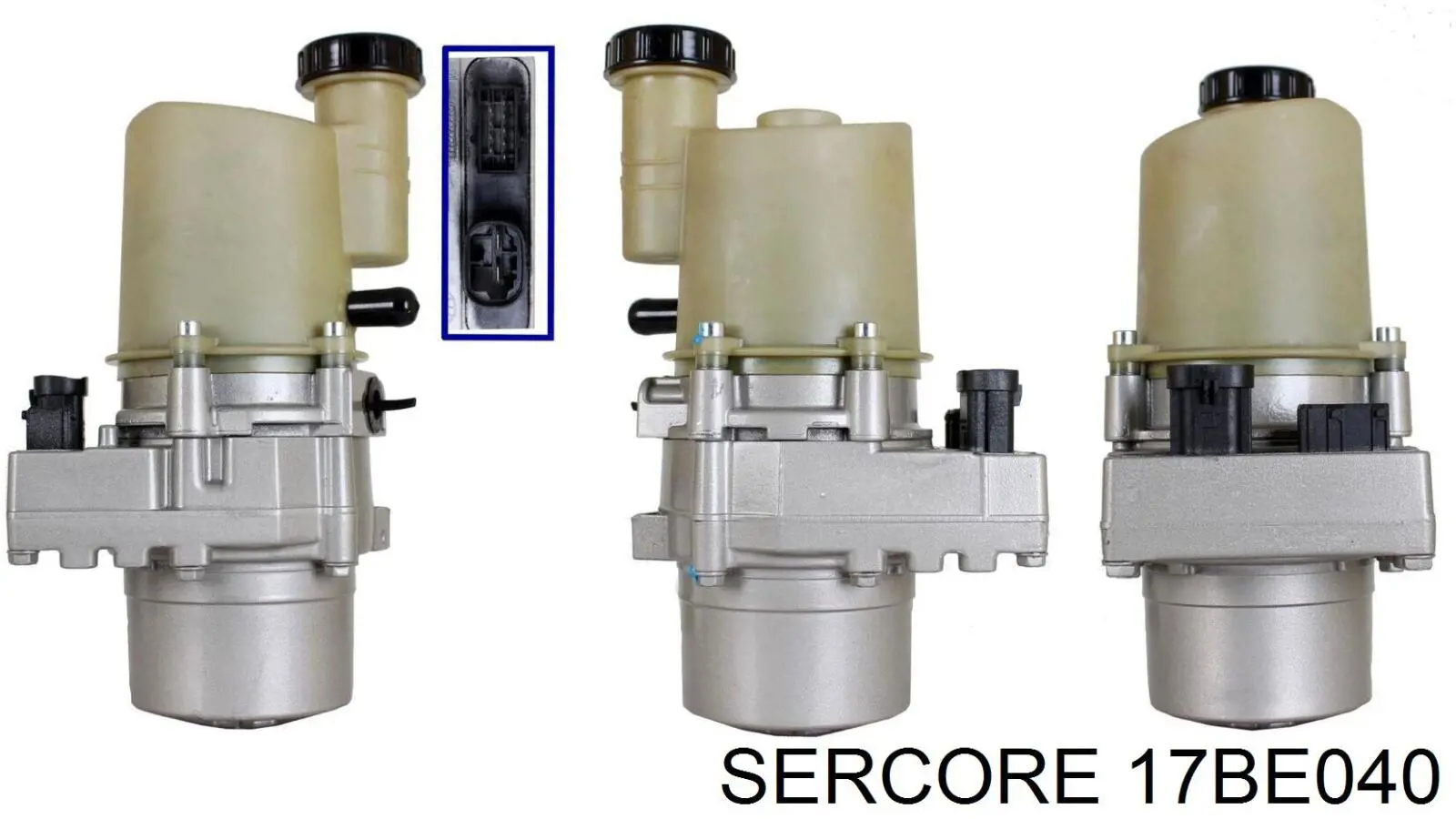 17BE040 Sercore насос гідропідсилювача керма (гпк)