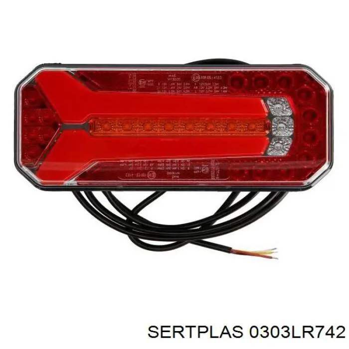 Задня права фара TD0251001R Tangde