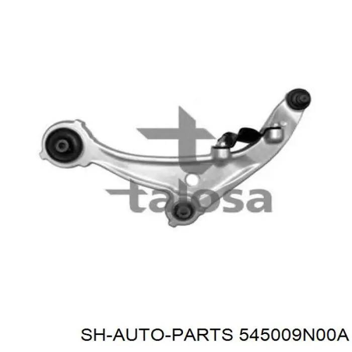 Важіль передньої підвіски нижній, правий 545009N00A SH Auto Parts