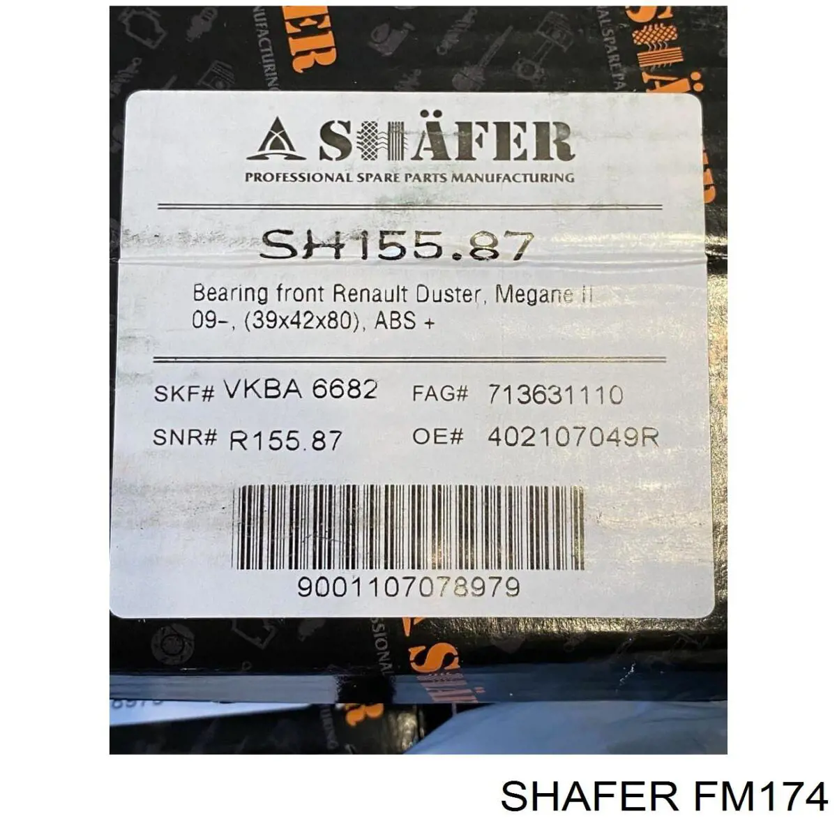 Фільтр тонкого очищення палива Shafer FM174 ціна, від 6.25 USD
