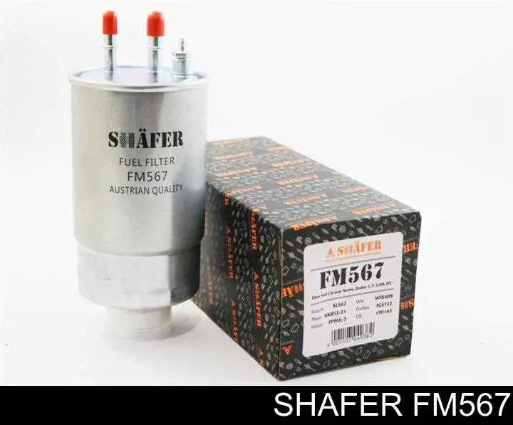 FM567 Shafer фільтр паливний