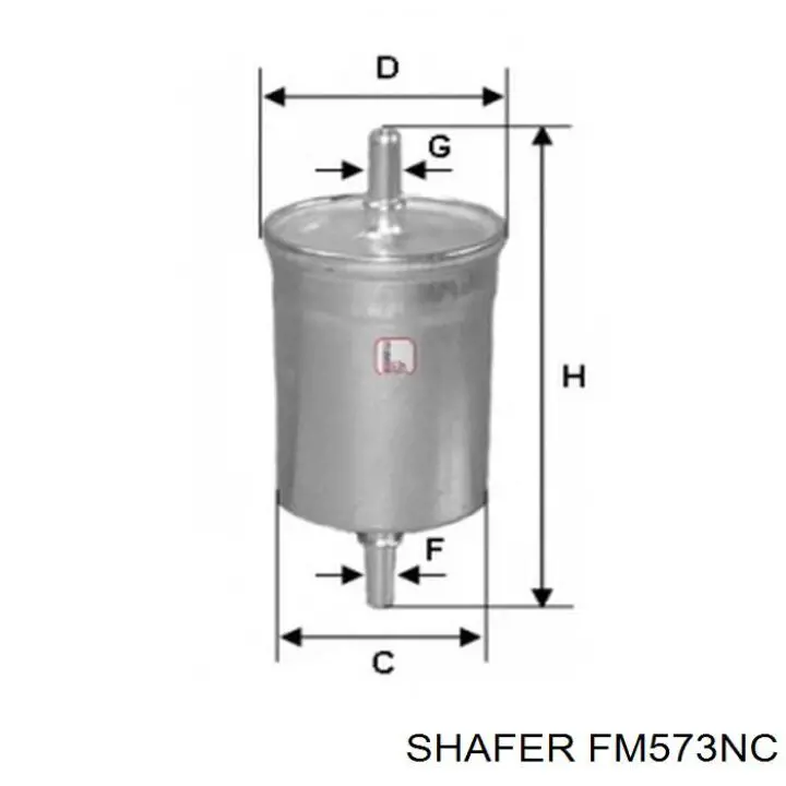 FM573NC Shafer Фільтр палива