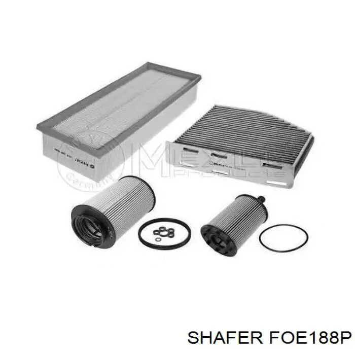 Масляний фільтр FOE188P Shafer