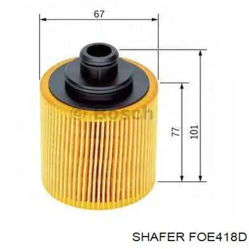 FOE418D Shafer фільтр масляний