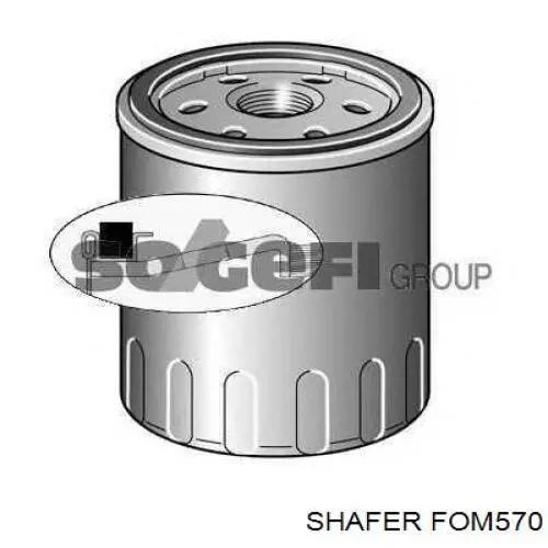 Масляний фільтр двигуна Shafer FOM570 ціна, від 3.65 USD