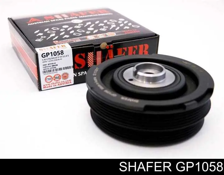 Шків колінвала (демпфер ) Shafer GP1058 ціна, від 105.02 USD