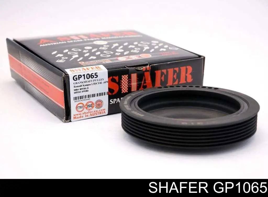 Шків колінвала (демпфер ) Shafer GP1065 ціна, від 43.84 USD