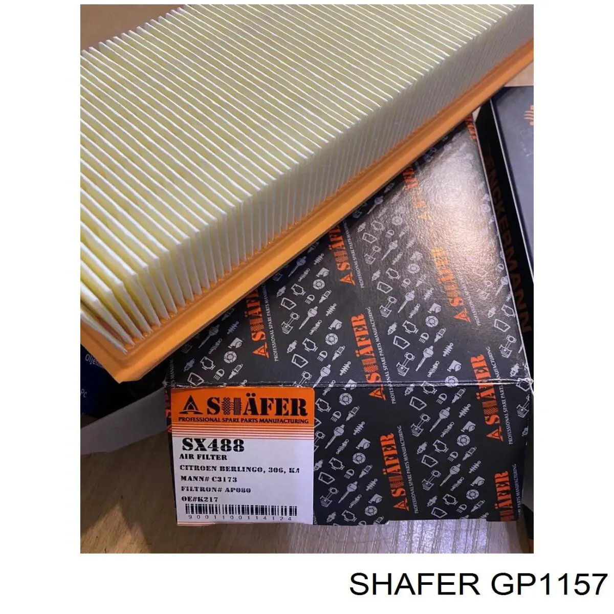 Шків колінвала (демпфер ) Shafer GP1157 ціна, від 42.31 USD