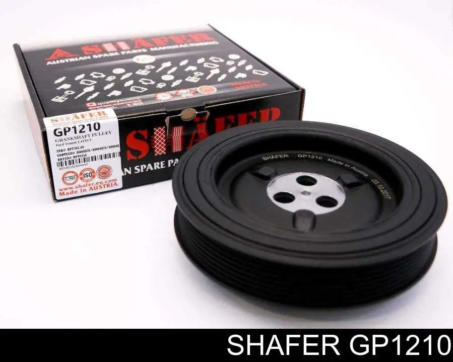 Шків колінвала (демпфер ) Shafer GP1210 ціна, від 101.07 USD