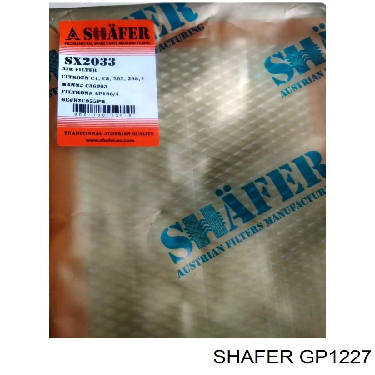 Шків колінвала GP1227 Shafer