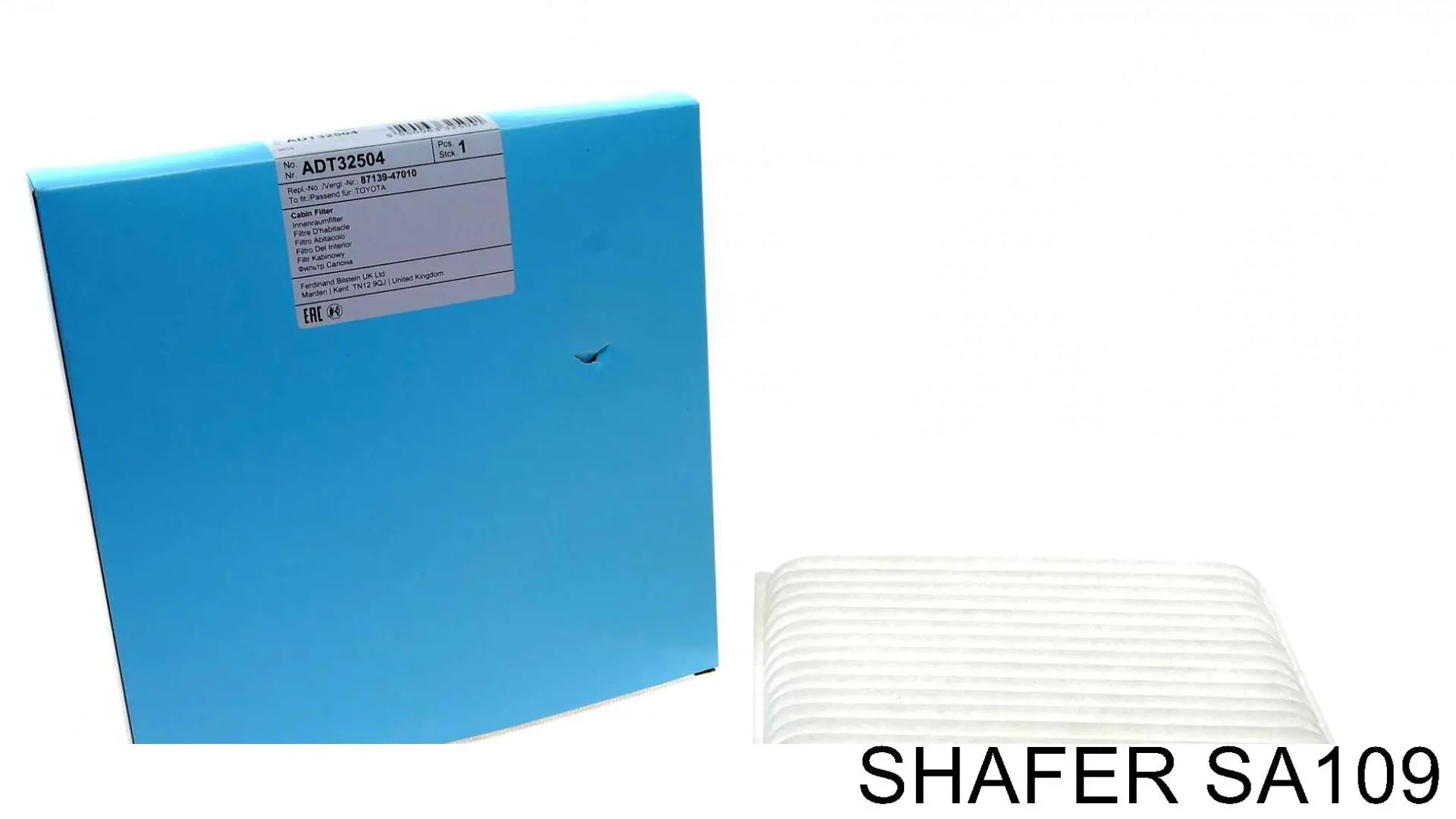 SA109 Shafer фільтр салону