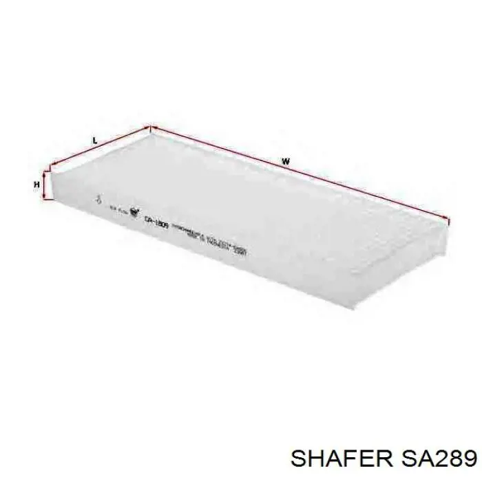 Фільтр повітряний обігрівача Shafer SA289 ціна, від 3.72 USD
