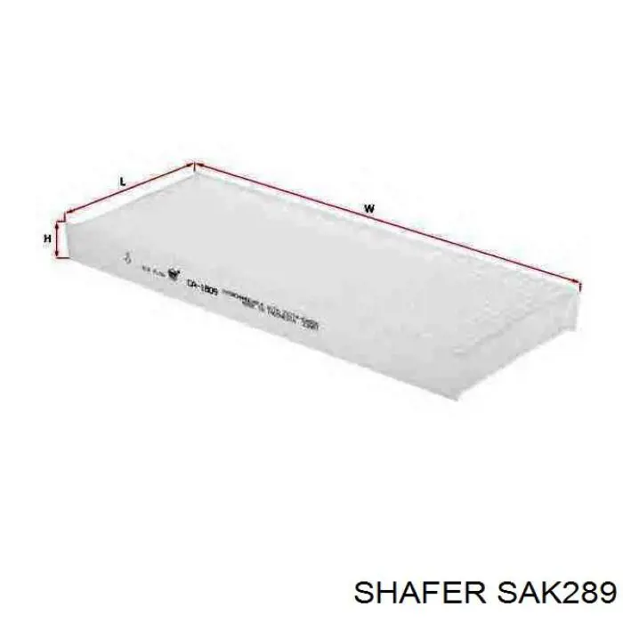 SAK289 Shafer Внутрішньосалонний фільтр