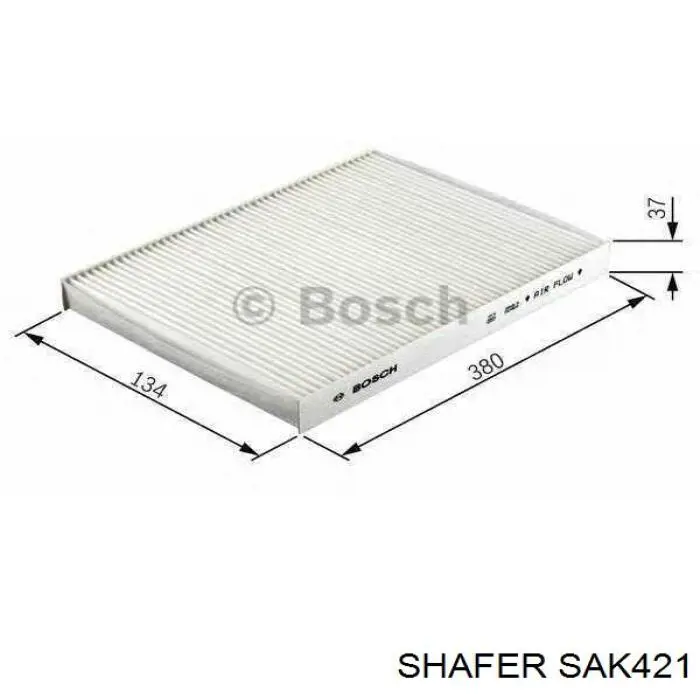 Фільтр салону SAK421 Shafer