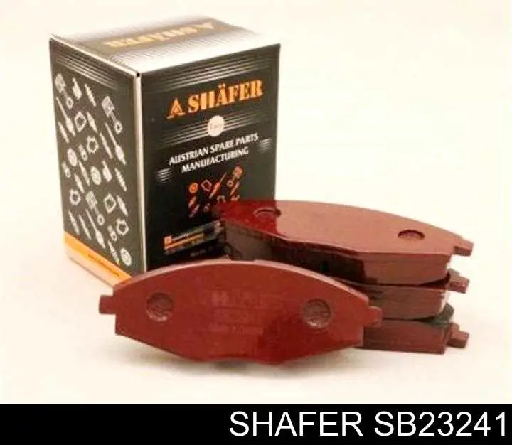 SB23241 Shafer колодки гальмівні передні, дискові