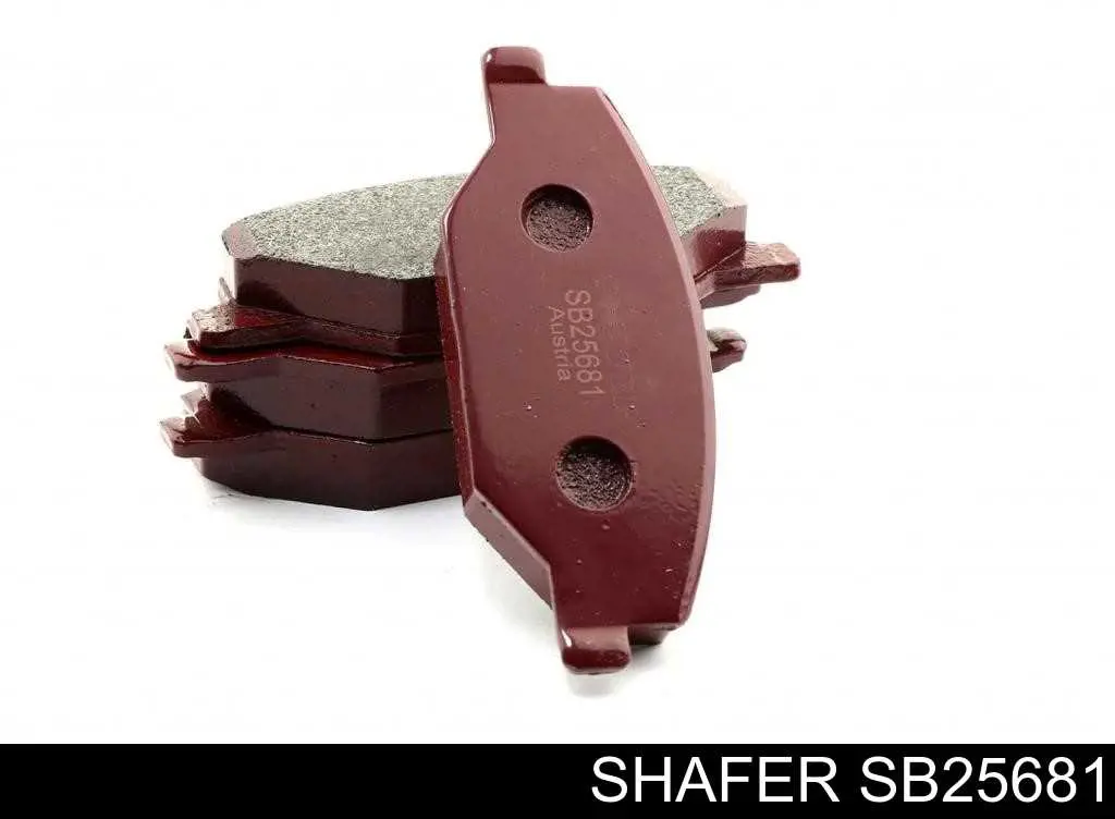 SB25681 Shafer Передні гальмівні колодки