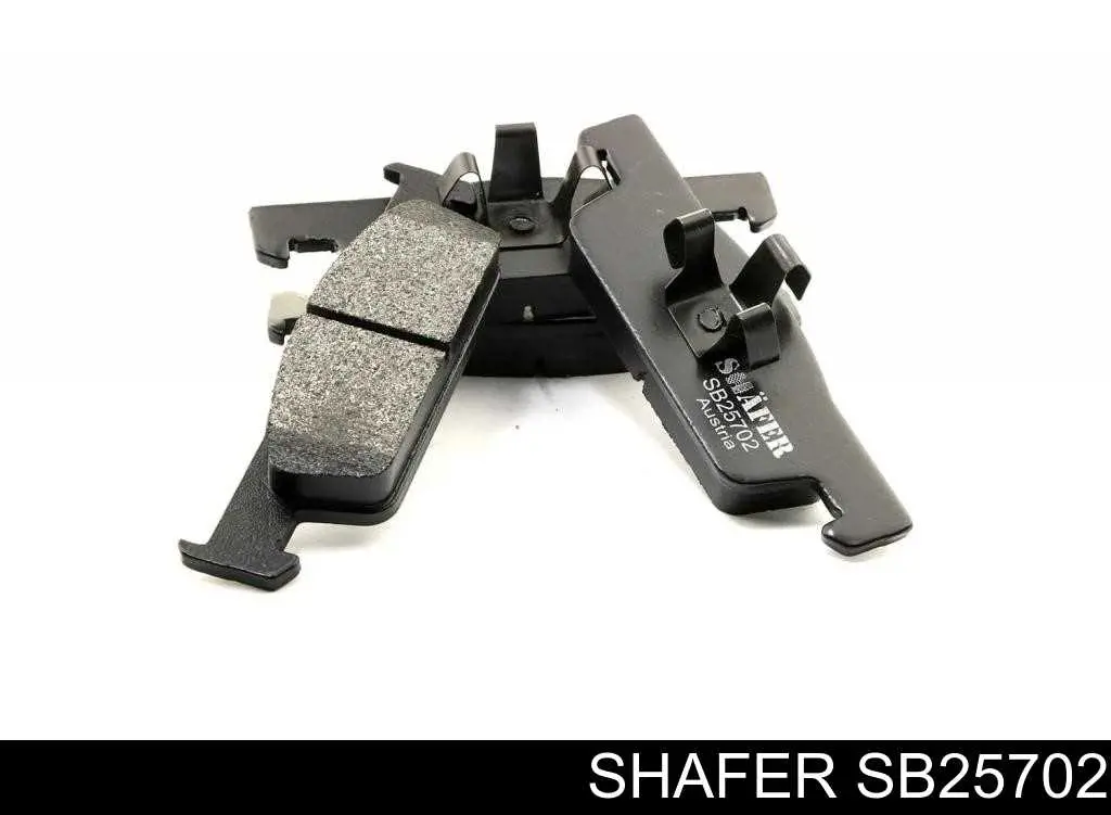 SB25702 Shafer Передні гальмівні колодки