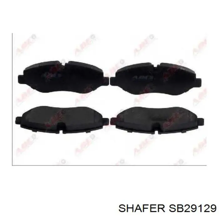 Гальмівні колодки Shafer SB29129 ціна, від 22.38 USD