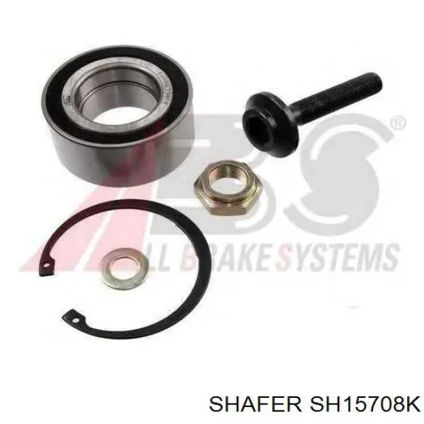 Комплект підшипник маточини передньої Shafer SH15708K ціна, від 22.68 USD