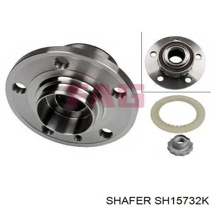 Передня маточина SH15732K Shafer