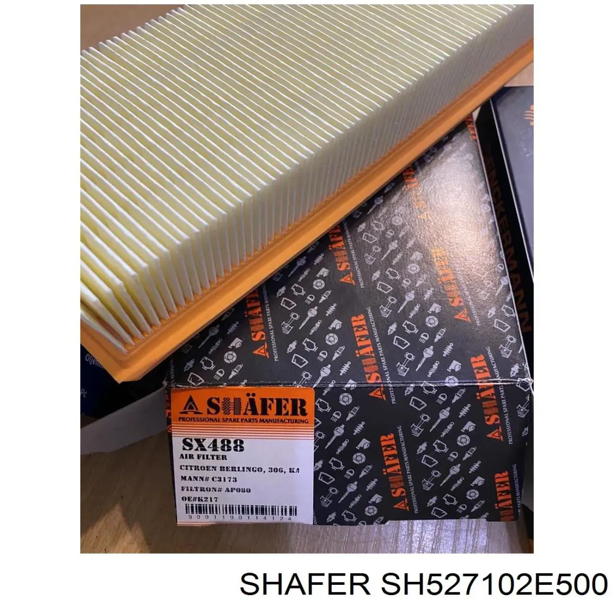 Маточина задня SH527102E500 Shafer