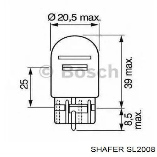 Лампи Shafer SL2008 ціна, від 0.53 USD