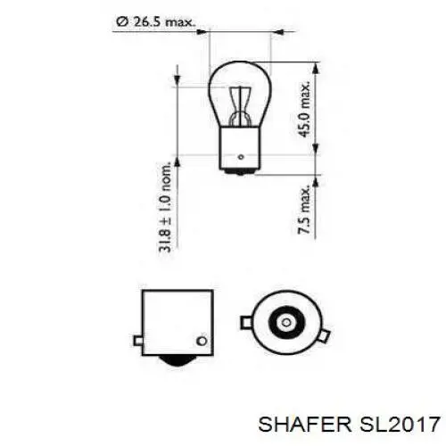 SL2017 Shafer лампочка