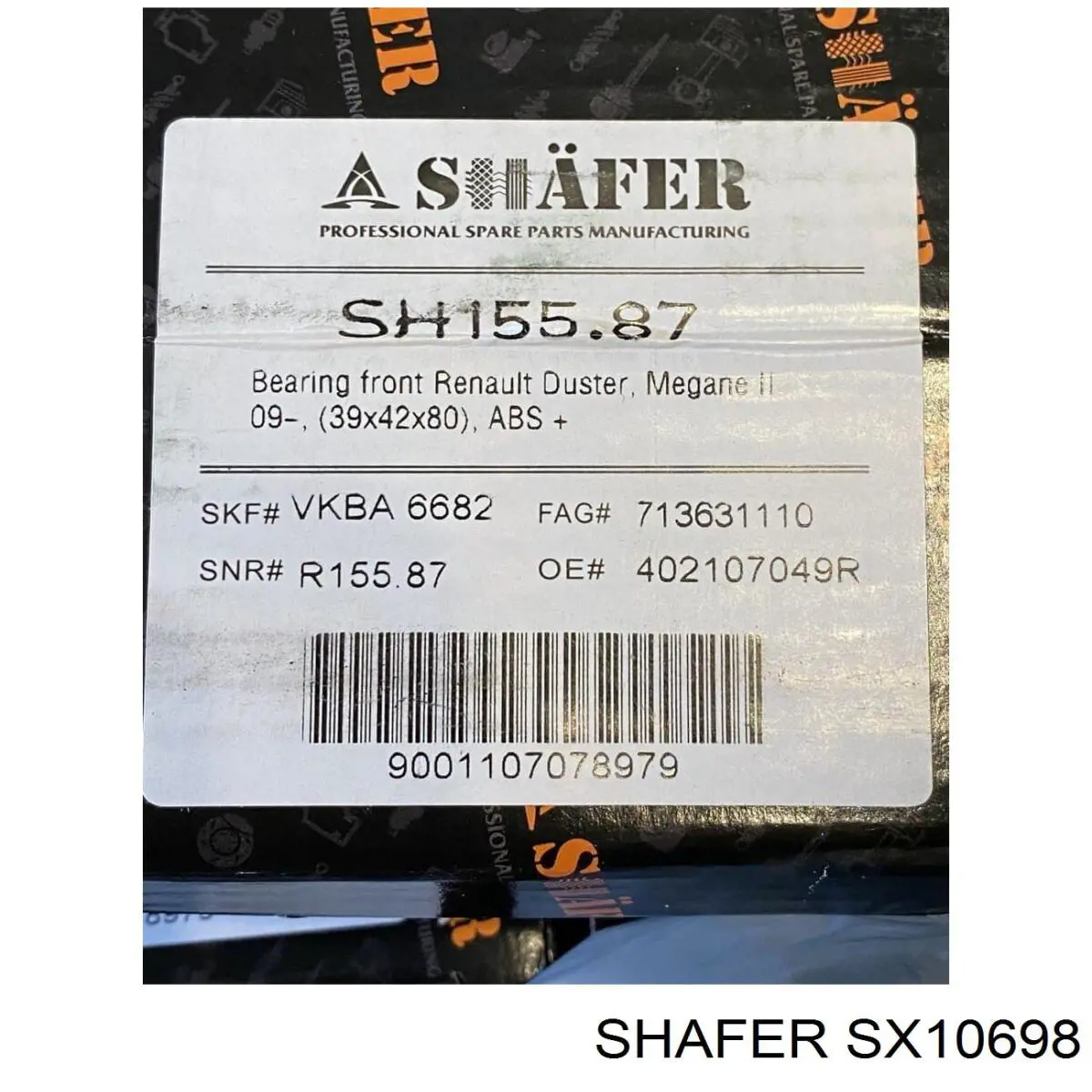 Повітряний фільтр SX10698 Shafer