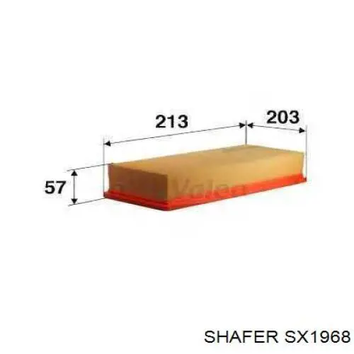 Фільтр повітряний SX1968 Shafer