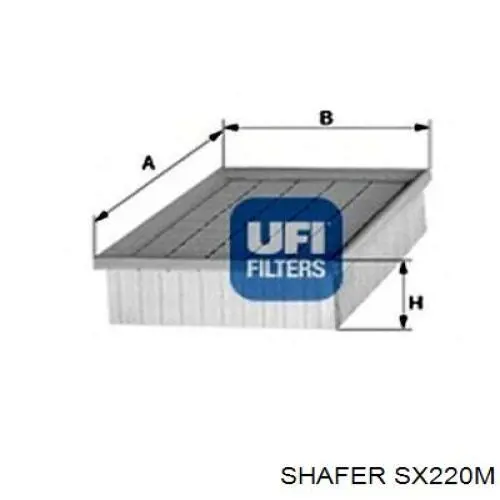 Фільтр повітряний SX220M Shafer