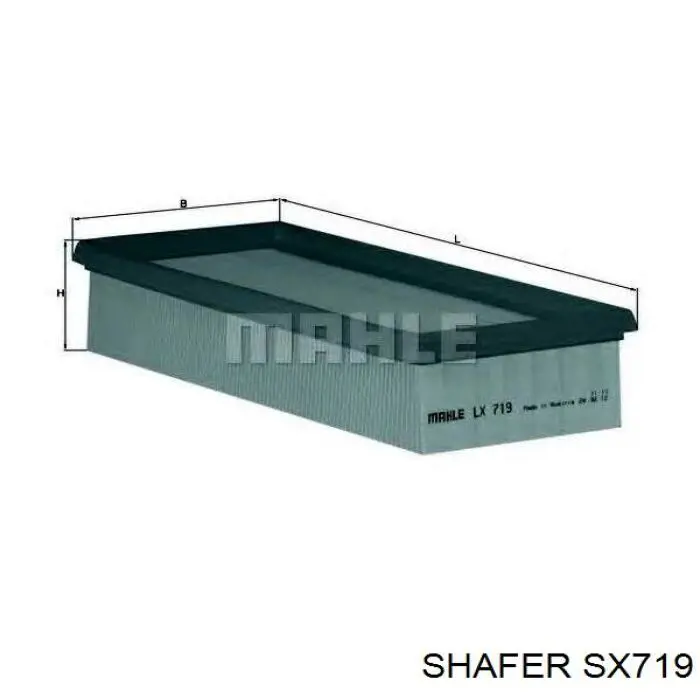 SX719 Shafer фільтр повітряний