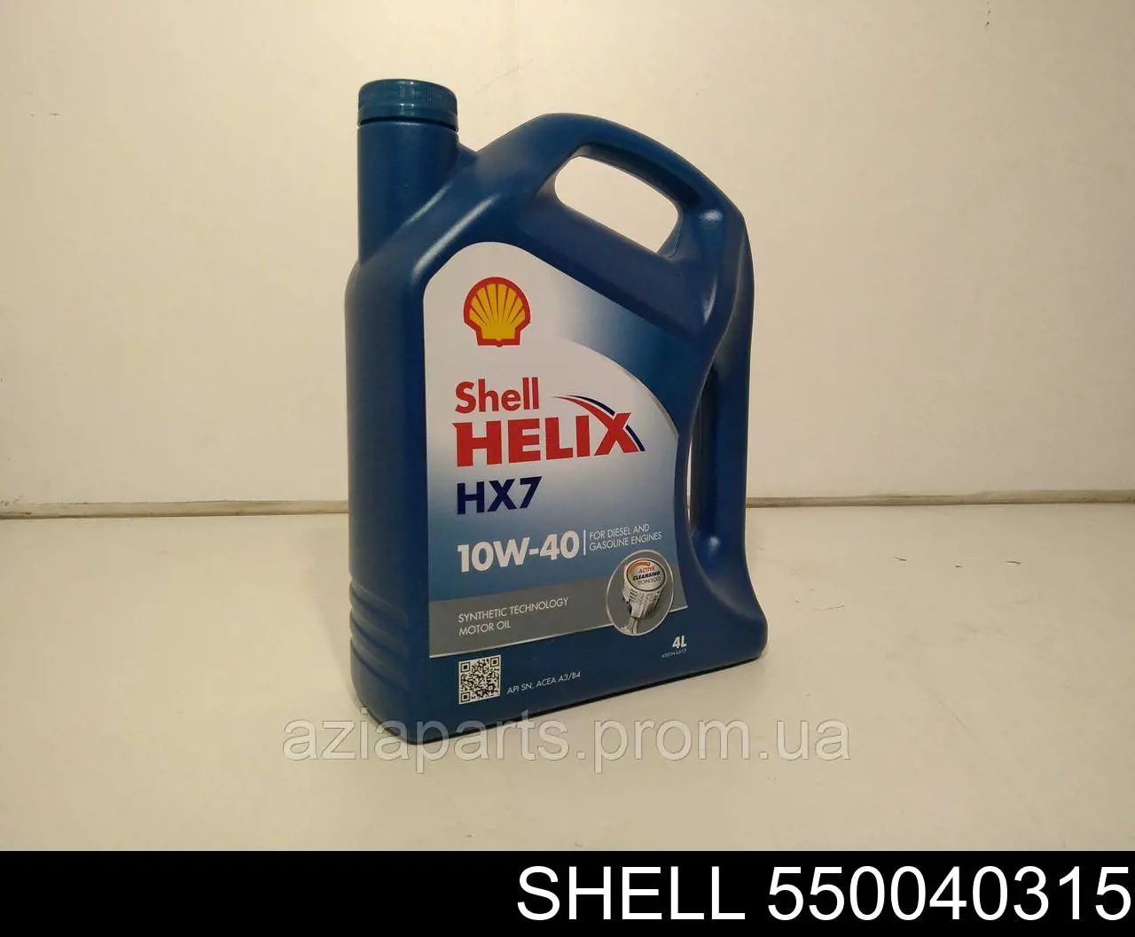 550040315 Shell Масло двигуна
