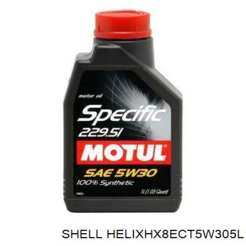HELIXHX8ECT5W305L Shell 