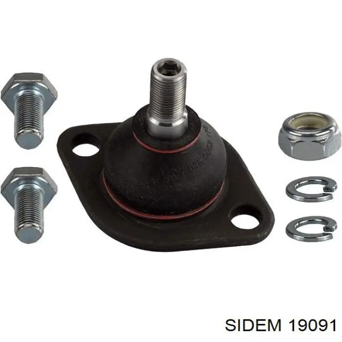 Кульова опора, нижня Sidem 19091 ціна, від 22.76 USD