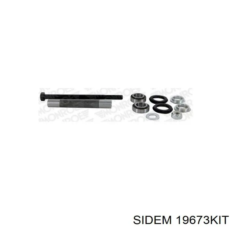 Сайлентблок заднього нижнього важеля 19673KIT Sidem