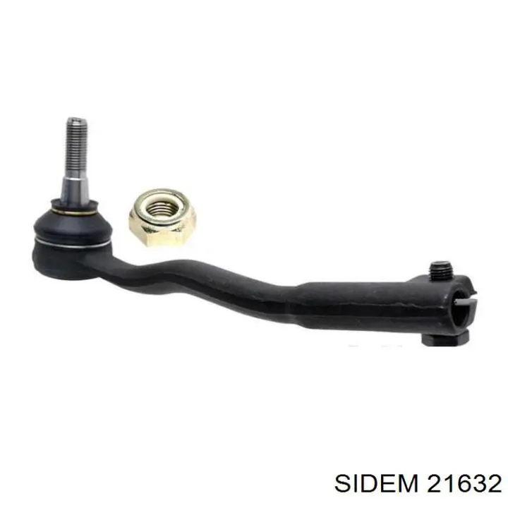 Накінечник центральної рульової тяги, лівий Sidem 21632 ціна, від 15.48 USD