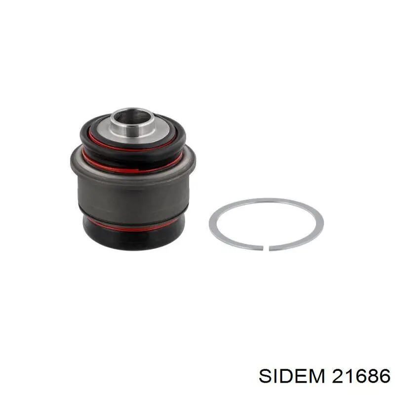 Сайлентблок задньої підвіски Sidem 21686