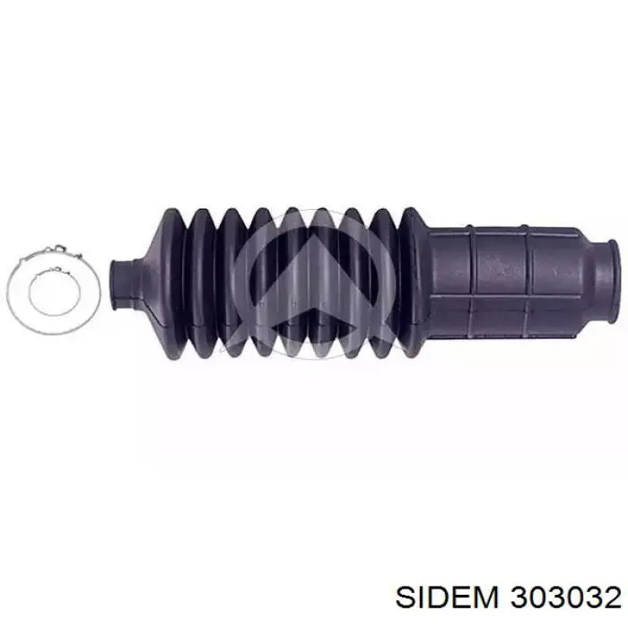 Пильник рульового механізму/рейки, лівий Sidem 303032 ціна, від 4.03 USD